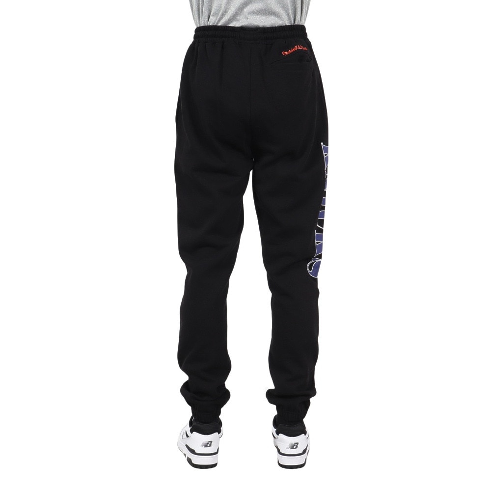 ミッチェルアンドネス（Mitchell&Ness）（メンズ）NBA スウェットパンツ ニューヨーク ニックス KNICKS BT8917-NYKBLCK