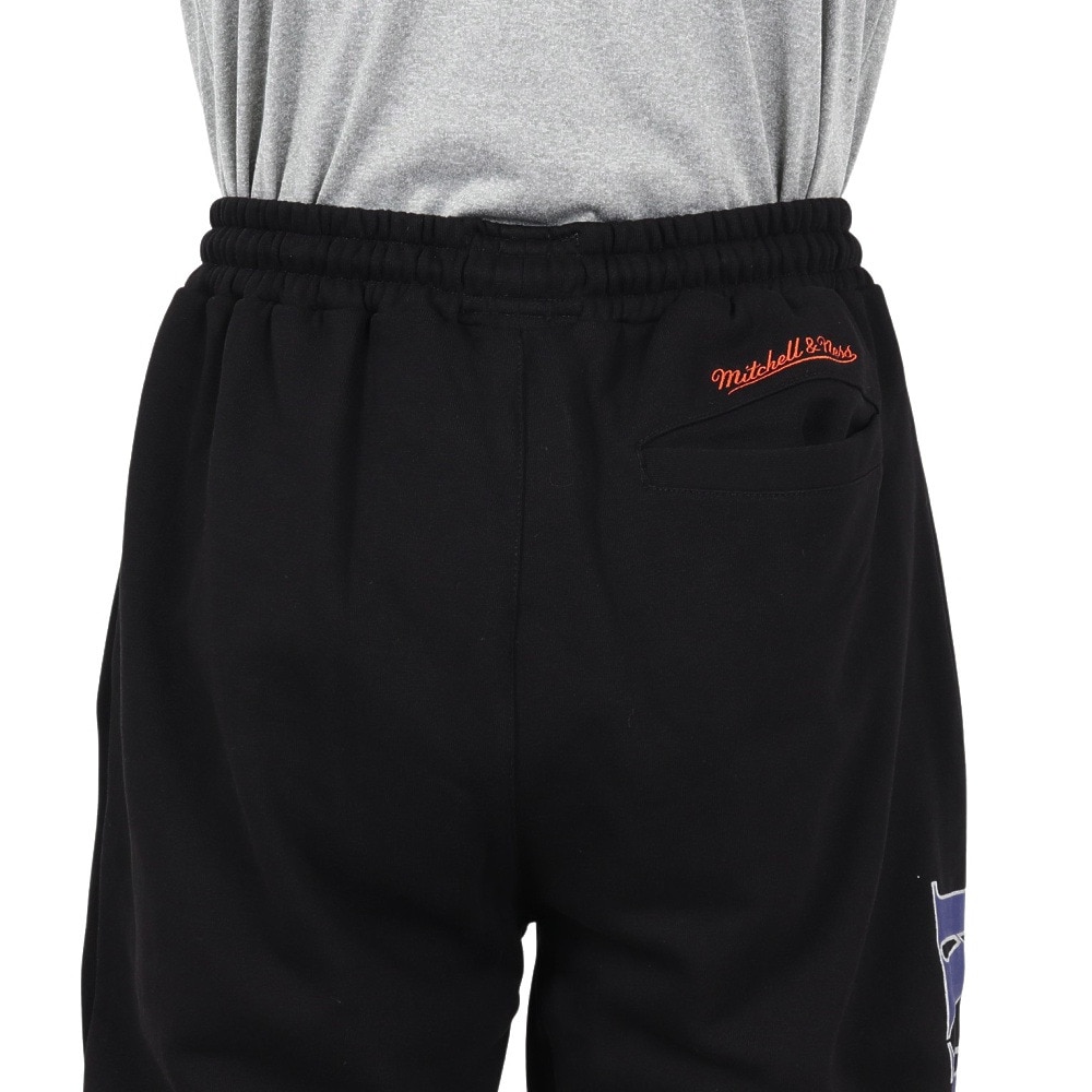 ミッチェルアンドネス（Mitchell&Ness）（メンズ）NBA スウェットパンツ ニューヨーク ニックス KNICKS BT8917-NYKBLCK