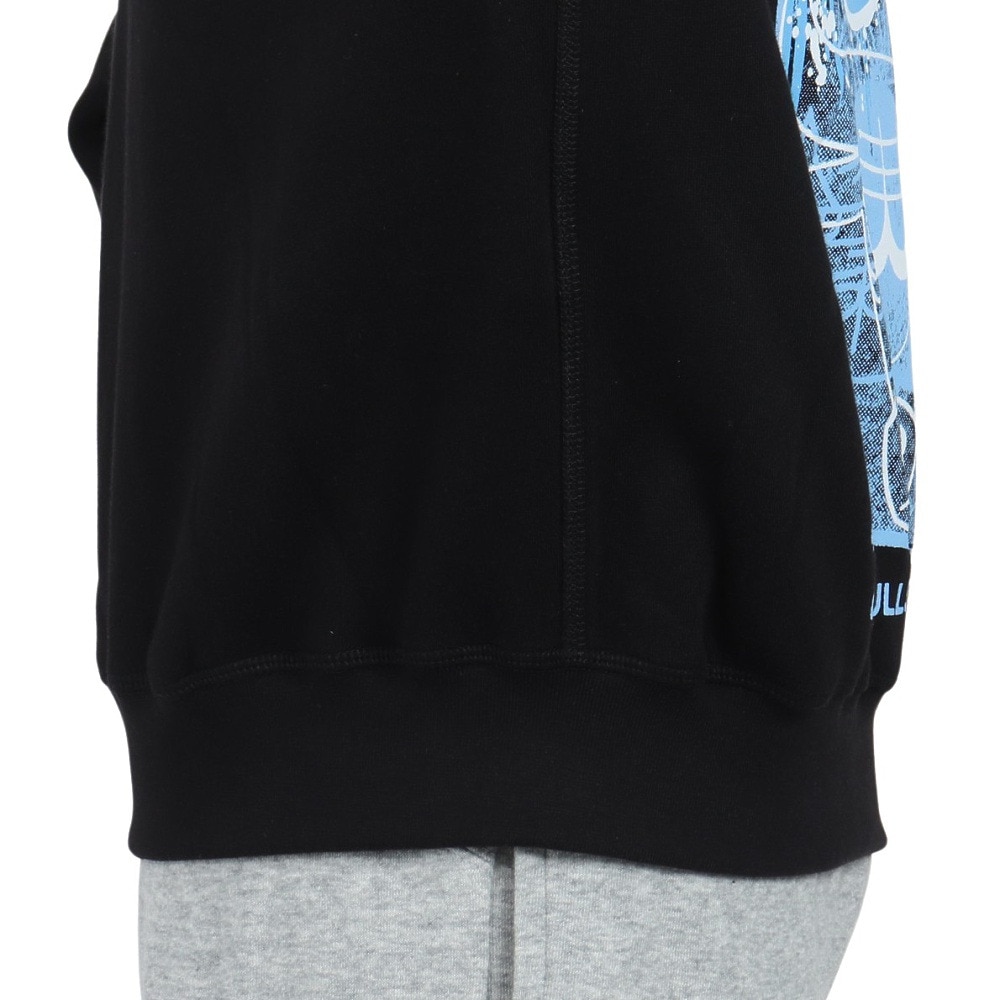 ミッチェルアンドネス（Mitchell&Ness）（メンズ）長袖クルーネックTシャツ シカゴ・ブルズ FC10685-CBUBLCK