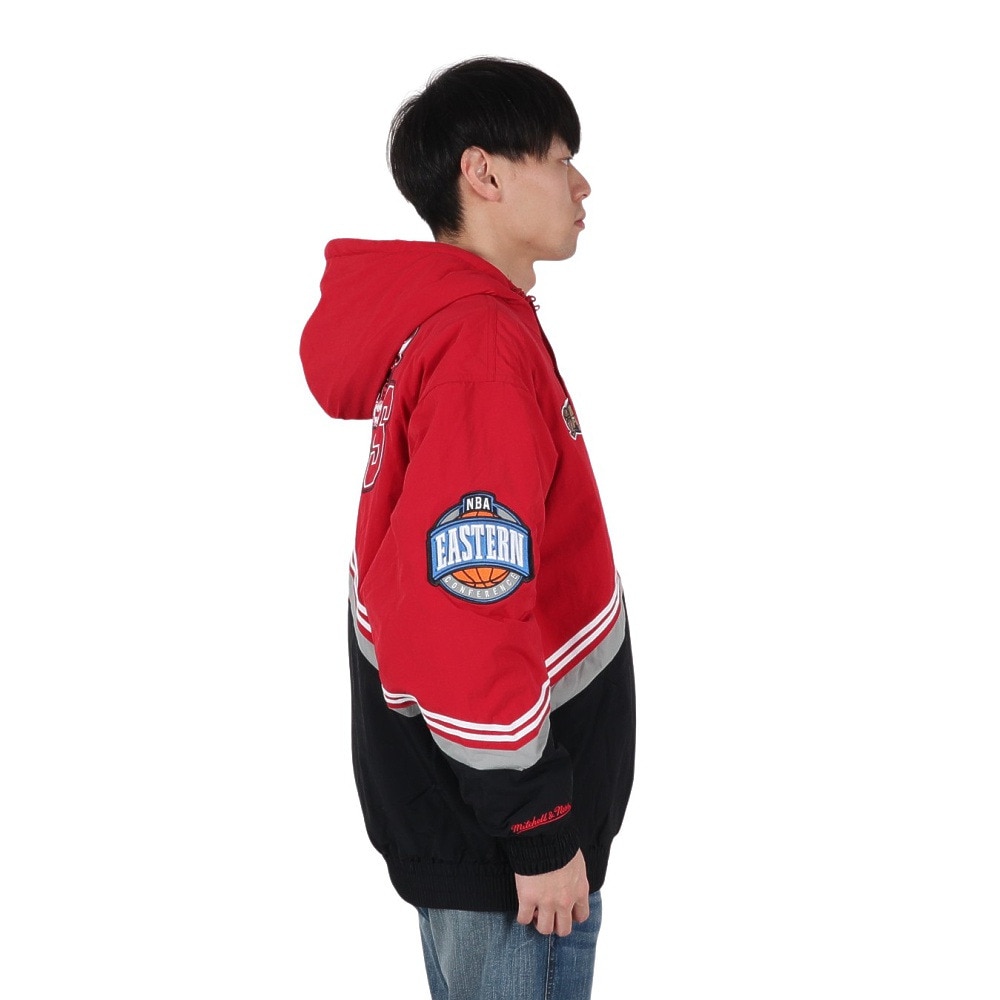 ミッチェルアンドネス（Mitchell&Ness）（メンズ）レトロ ジャケット シカゴブルズ JK8094-CBUBKSC