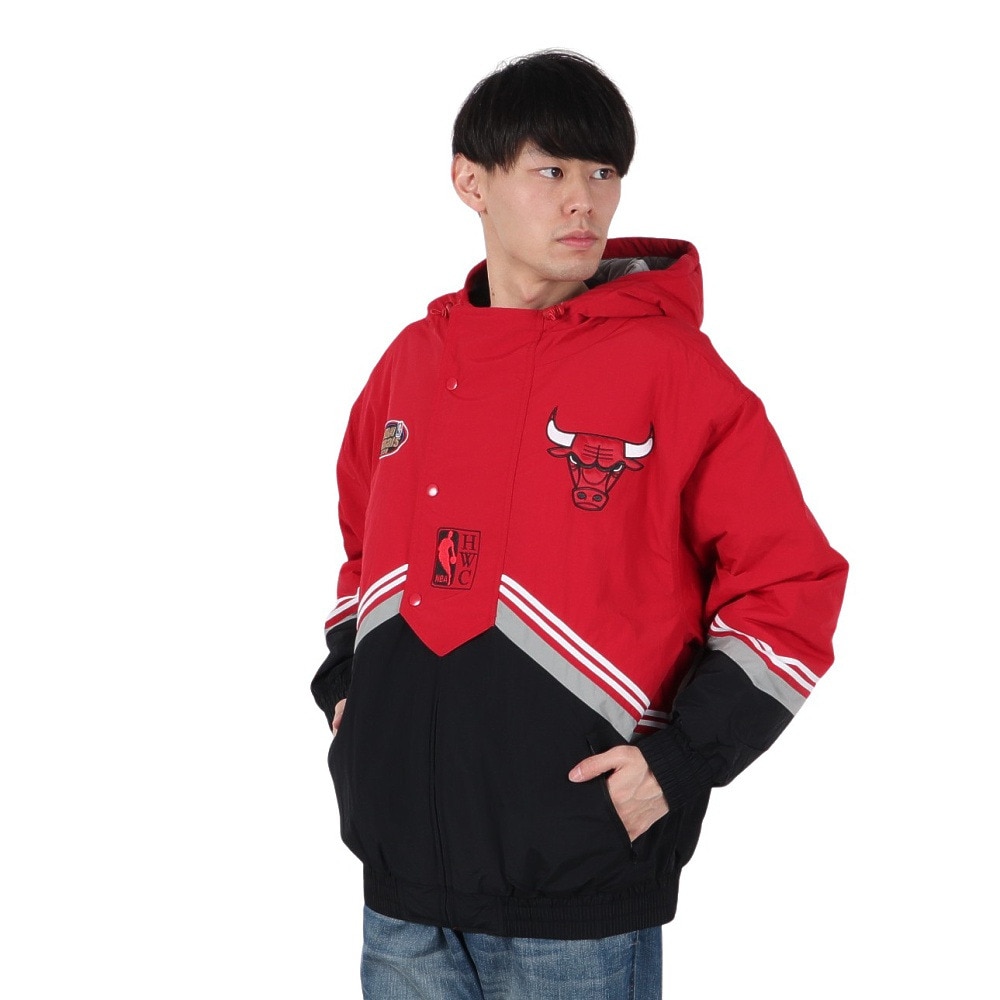 ミッチェルアンドネス（Mitchell&Ness）（メンズ）レトロ ジャケット シカゴブルズ JK8094-CBUBKSC