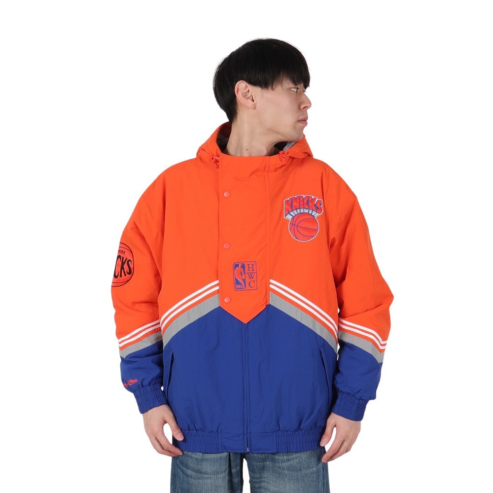 ミッチェルアンドネス（Mitchell&Ness）（メンズ）レトロ ジャケット ニューヨーク・ニックス JK8094-NYKRYOR