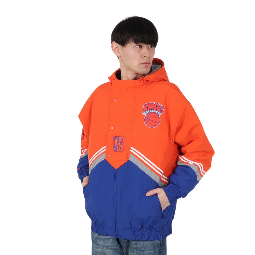 ミッチェルアンドネス（Mitchell&Ness）（メンズ）レトロ ジャケット ニューヨーク・ニックス JK8094-NYKRYOR