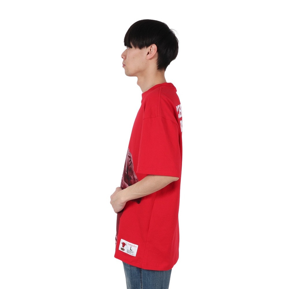ミッチェルアンドネス（Mitchell&Ness）（メンズ）プレイヤー 半袖Tシャツ シカゴブルズ NN8097-CBUSCAR