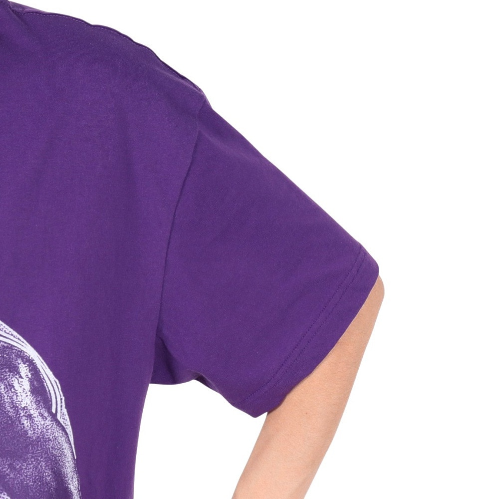 ミッチェルアンドネス（Mitchell&Ness）（メンズ）プレイヤー 半袖Tシャツ ロサンゼルス・レイカーズ NN8097-LALPURP