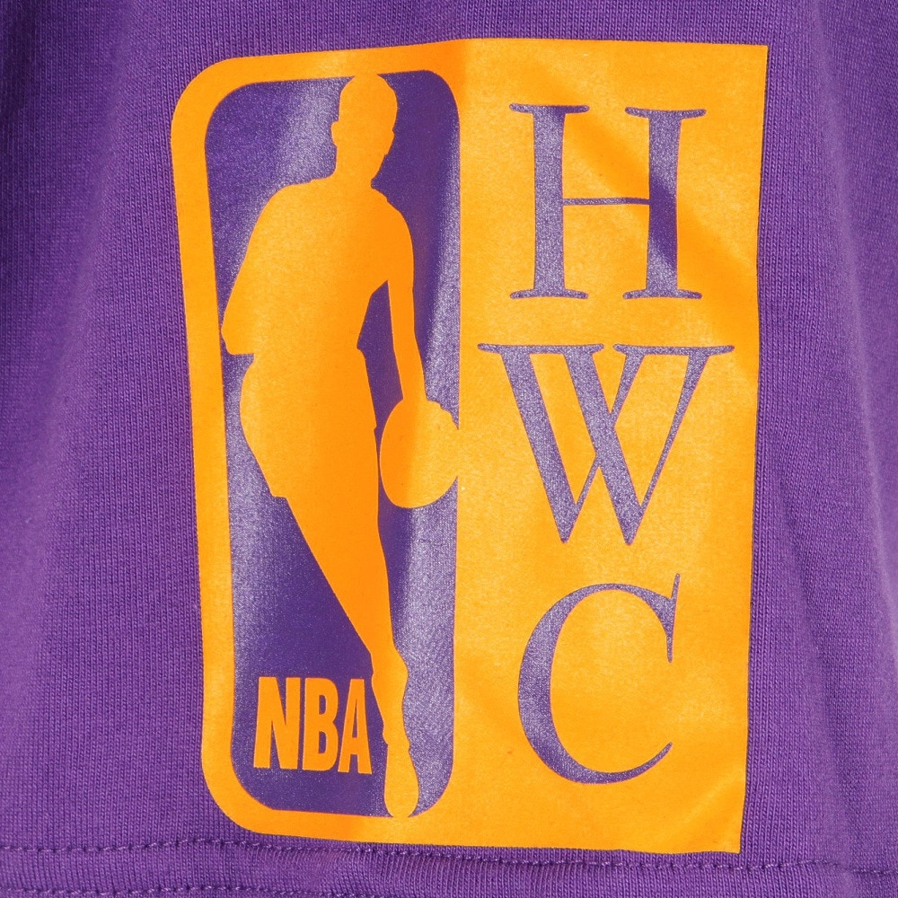 ミッチェルアンドネス（Mitchell&Ness）（メンズ）プレイヤー 半袖Tシャツ ロサンゼルス・レイカーズ NN8097-LALPURP