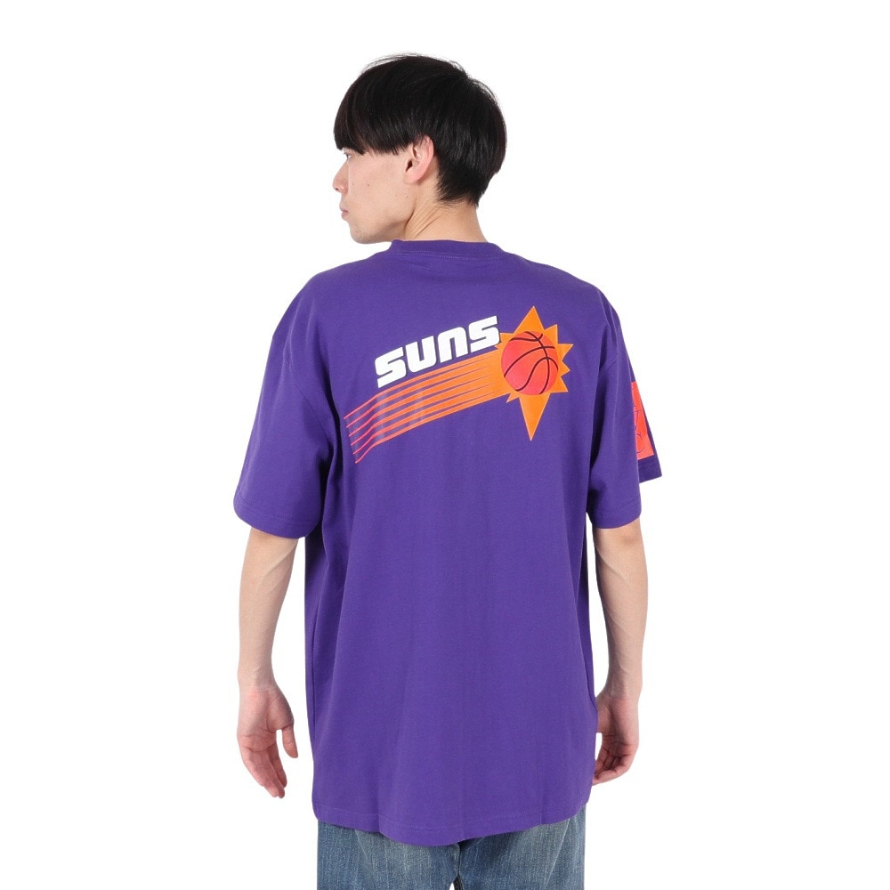 ミッチェルアンドネス（Mitchell&Ness）（メンズ）プレイヤー 半袖Tシャツ フェニックス・サンズ NN8097-PSUPURP