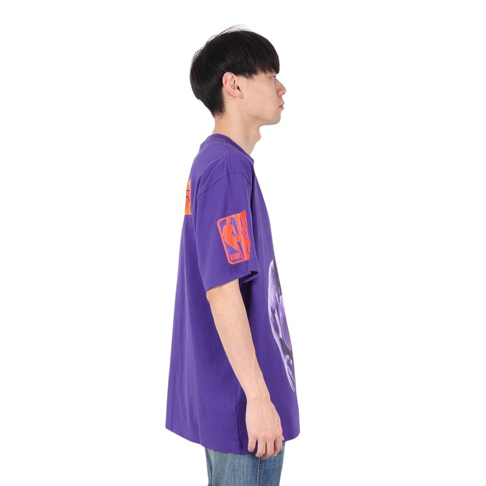 ミッチェルアンドネス（Mitchell&Ness）（メンズ）プレイヤー 半袖Tシャツ フェニックス・サンズ NN8097-PSUPURP