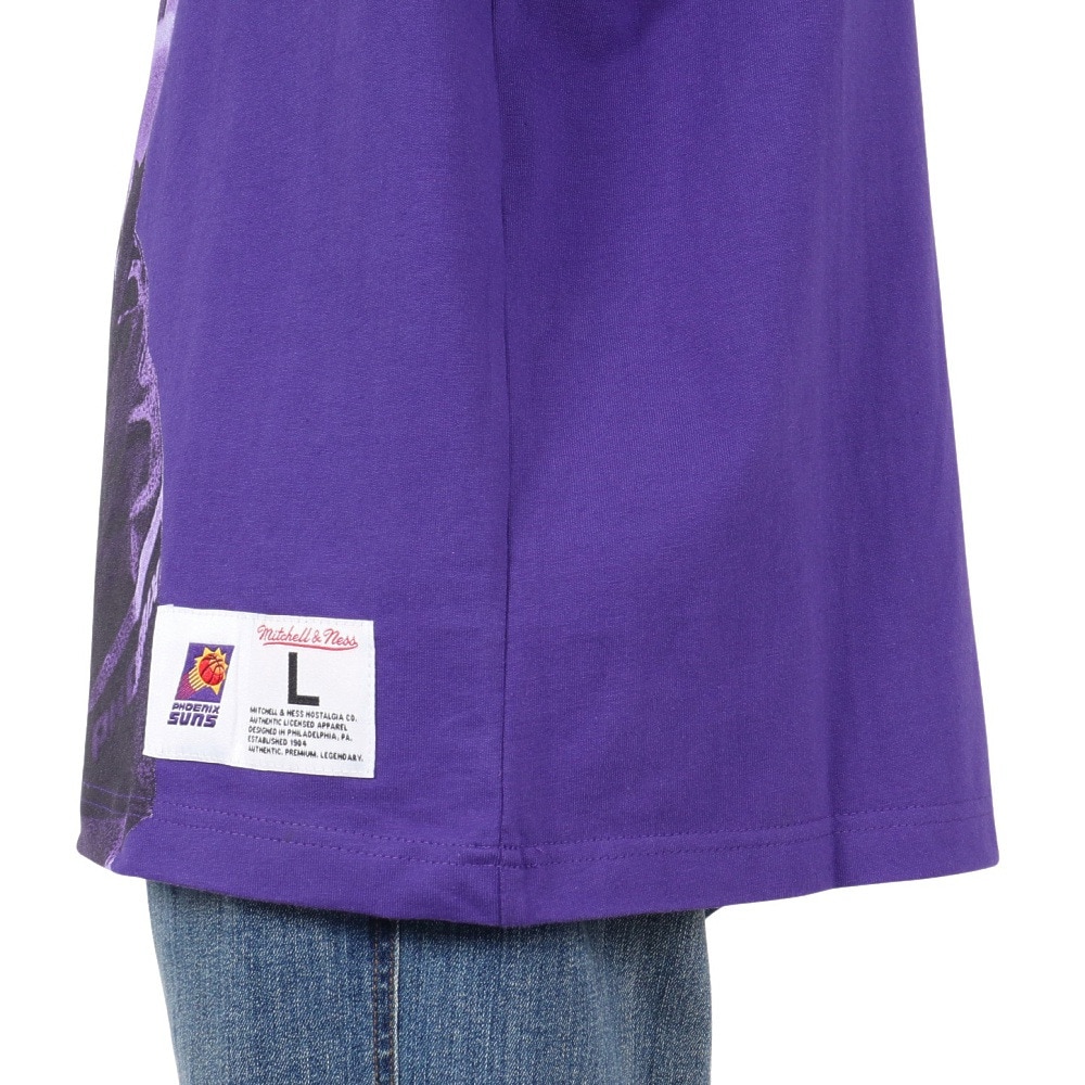 ミッチェルアンドネス（Mitchell&Ness）（メンズ）プレイヤー 半袖Tシャツ フェニックス・サンズ NN8097-PSUPURP