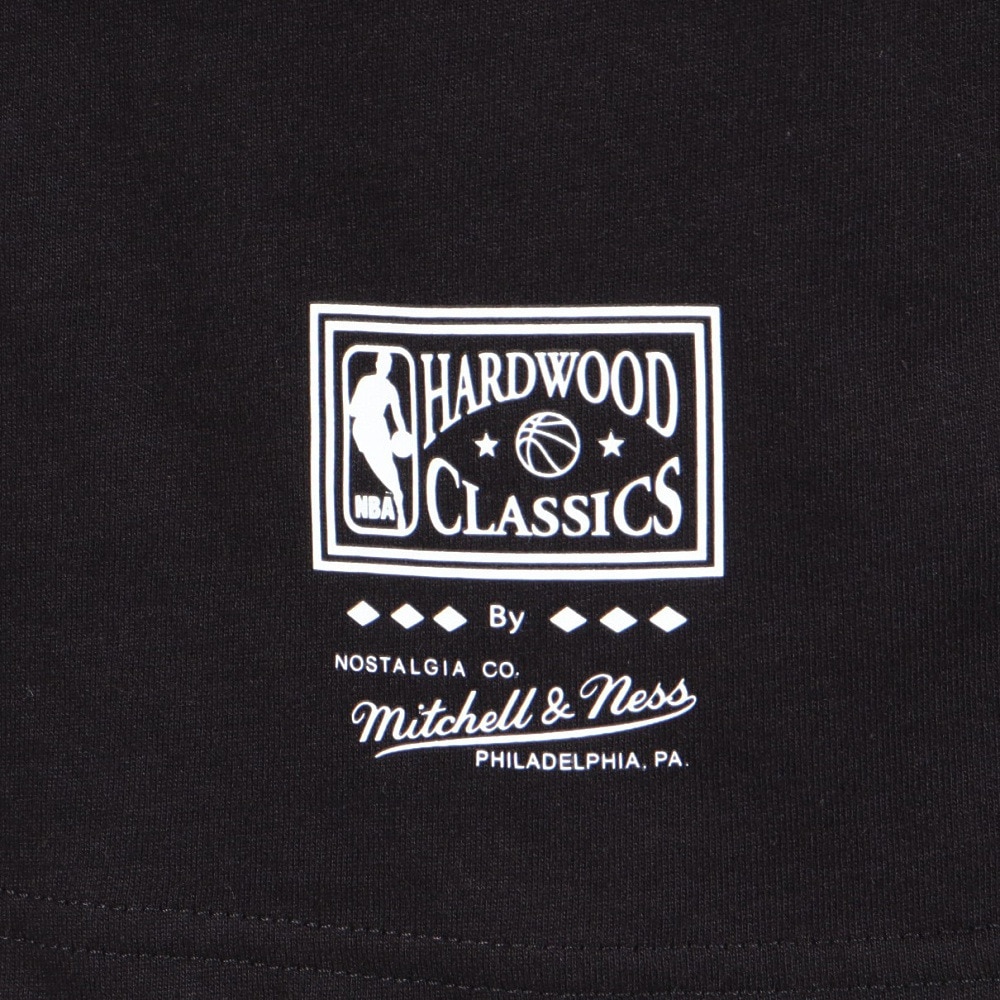 ミッチェルアンドネス（Mitchell&Ness）（メンズ）ホームチーム シカゴ ブルズ 半袖Tシャツ HWC SS10001-CBUBLCK