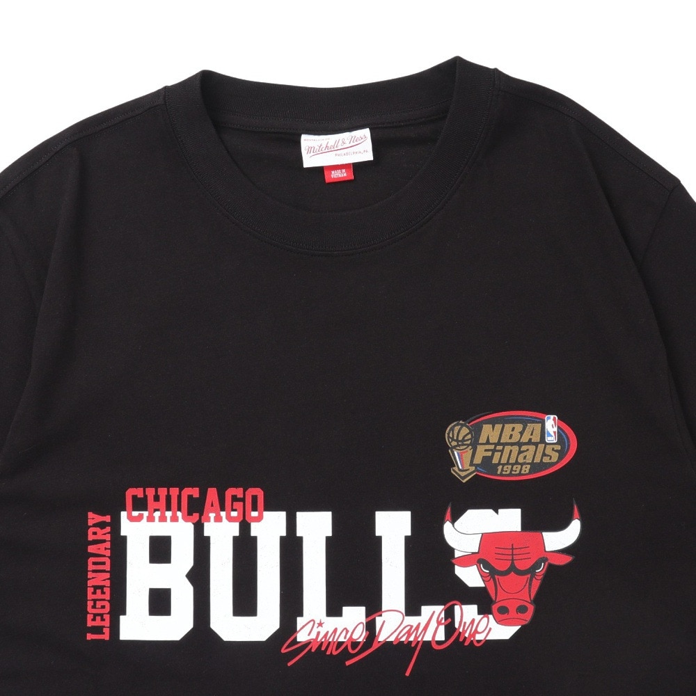 ミッチェルアンドネス（Mitchell&Ness）（メンズ）ホームチーム 半袖Tシャツ HWC SS10001-CBUBLCK