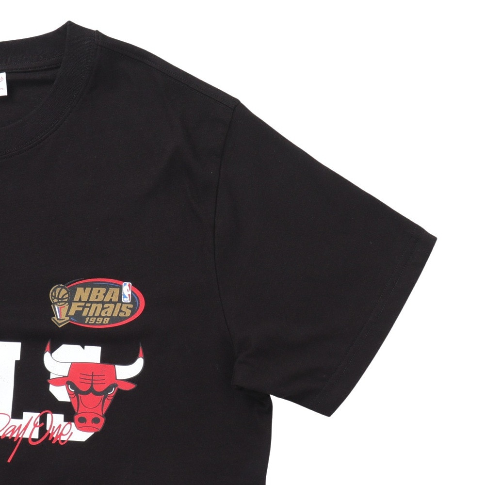 ミッチェルアンドネス（Mitchell&Ness）（メンズ）ホームチーム 半袖Tシャツ HWC SS10001-CBUBLCK