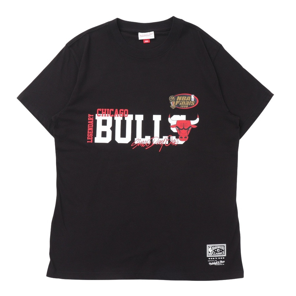 ミッチェルアンドネス（Mitchell&Ness）（メンズ）ホームチーム 半袖Tシャツ HWC SS10001-CBUBLCK