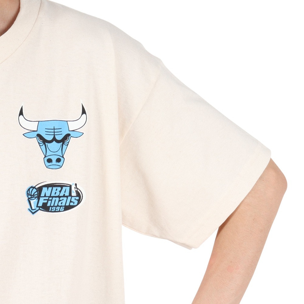 ミッチェルアンドネス（Mitchell&Ness）（メンズ）スローダウン シカゴ ブルズ 半袖Tシャツ SS10688-CBUOFWH