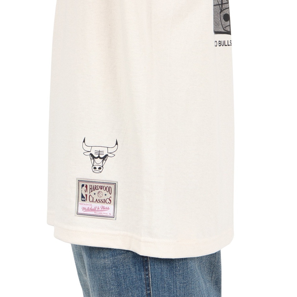 ミッチェルアンドネス（Mitchell&Ness）（メンズ）スローダウン シカゴ ブルズ 半袖Tシャツ SS10688-CBUOFWH