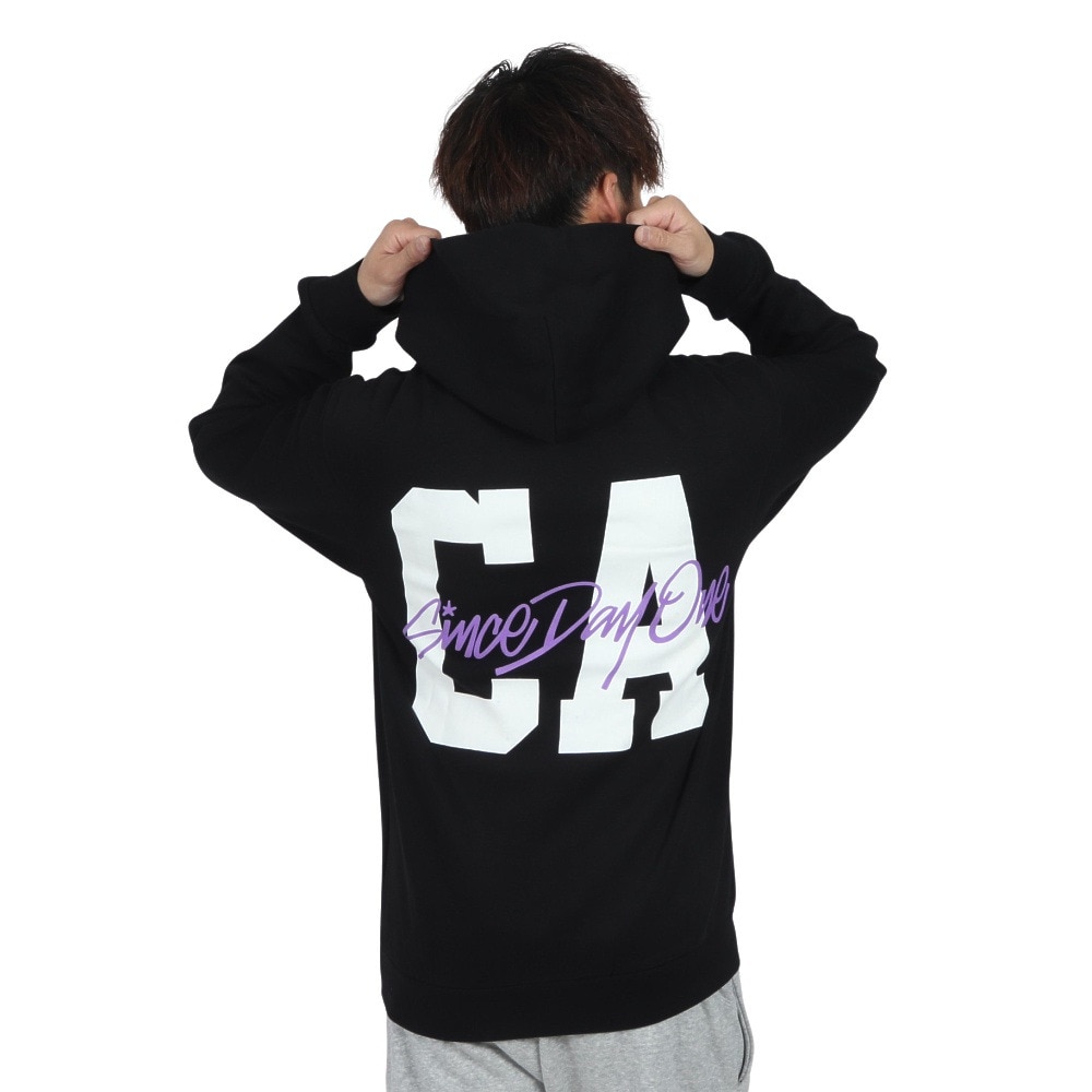 ミッチェルアンドネス（Mitchell&Ness）（メンズ）HOME TEAM フーディー ロサンゼルス・レイカーズ NBA パーカー HWC TH10005-LALBLCK