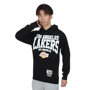 (メンズ)HOME TEAM フーディー ロサンゼルス・レイカーズ NBA パーカー HWC TH10005-LALBLCK