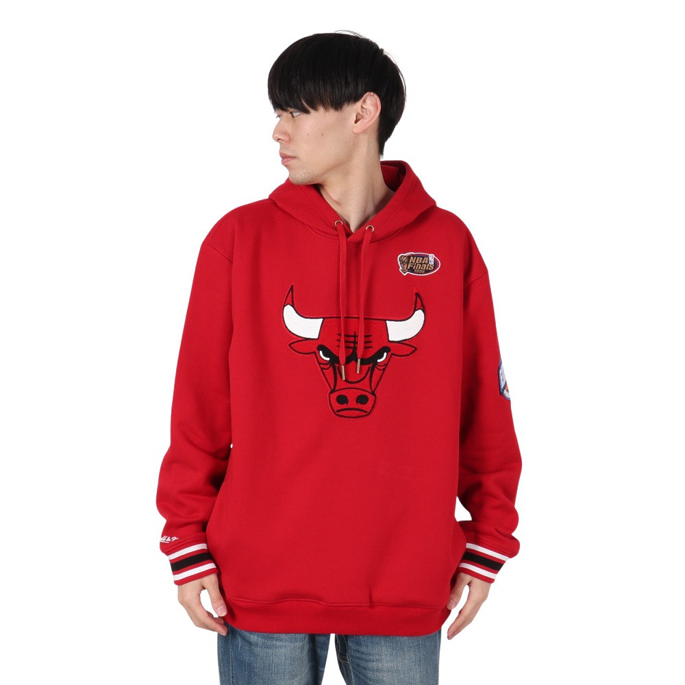 ミッチェルアンドネス（Mitchell&Ness）（メンズ）フリース フーディー シカゴ・カブス TH8091-CBUSCAR