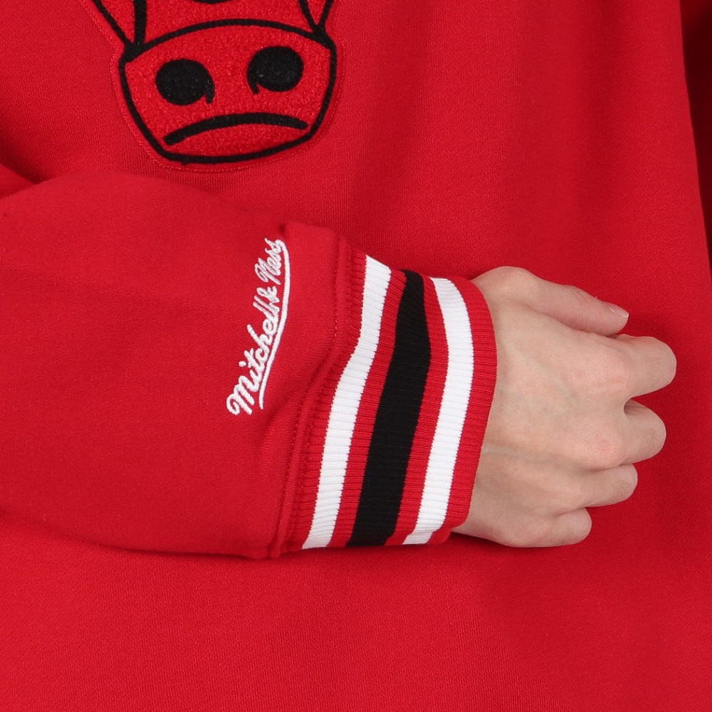 ミッチェルアンドネス（Mitchell&Ness）（メンズ）フリース フーディー シカゴ・カブス TH8091-CBUSCAR