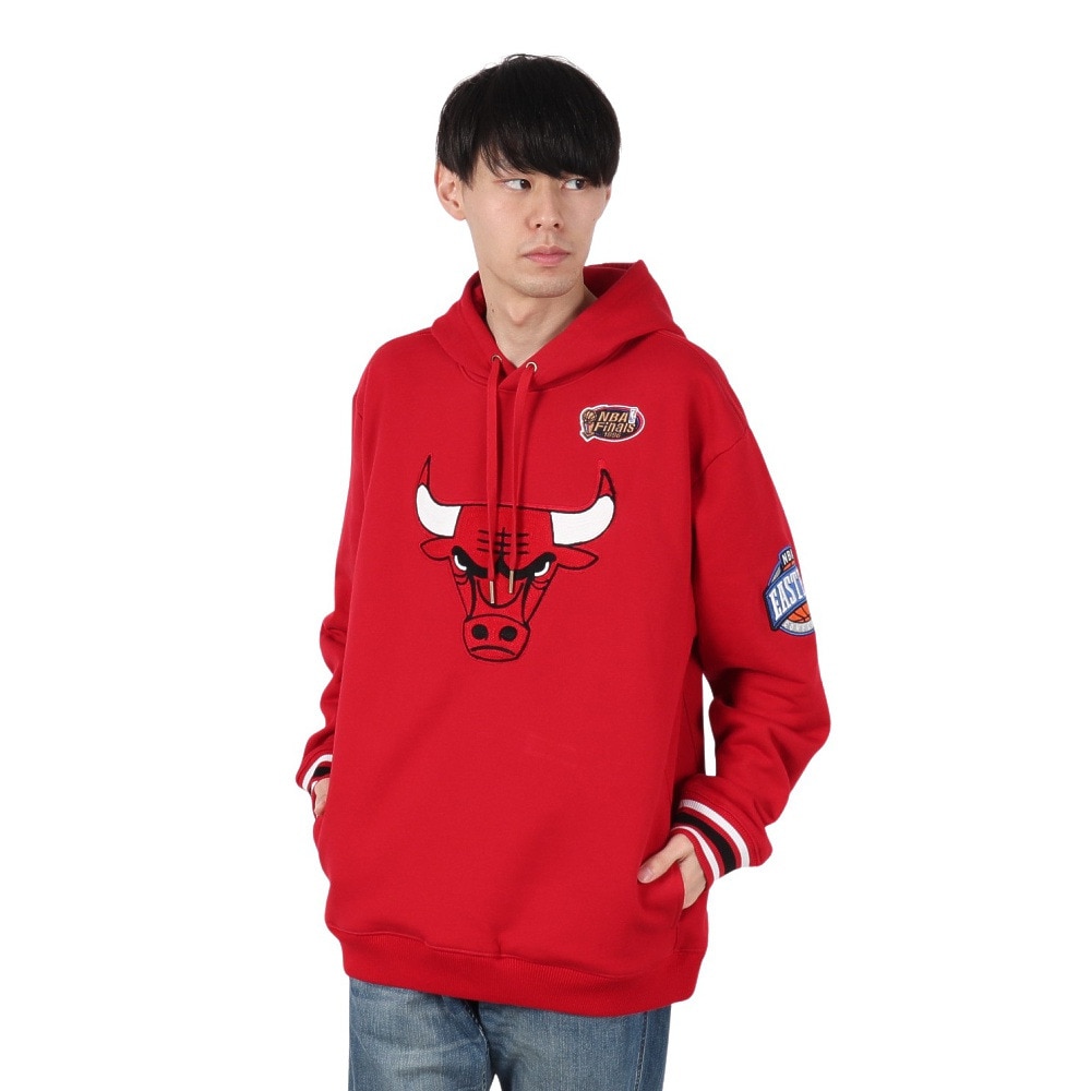 ミッチェルアンドネス（Mitchell&Ness）（メンズ）フリース フーディー シカゴ・カブス TH8091-CBUSCAR