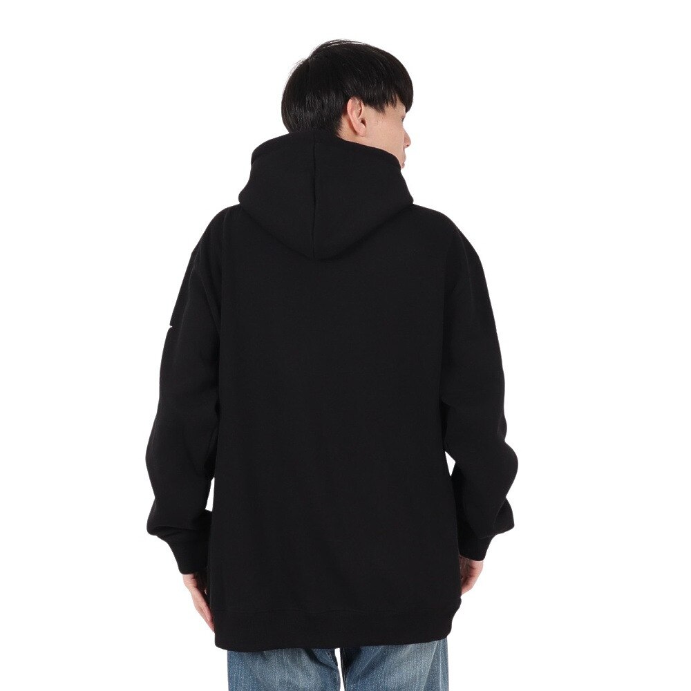ミッチェルアンドネス（Mitchell&Ness）（メンズ）NBA オーバーサイズ フーディー シカゴ ブルズ BULLS TH8916-CBUBLCK