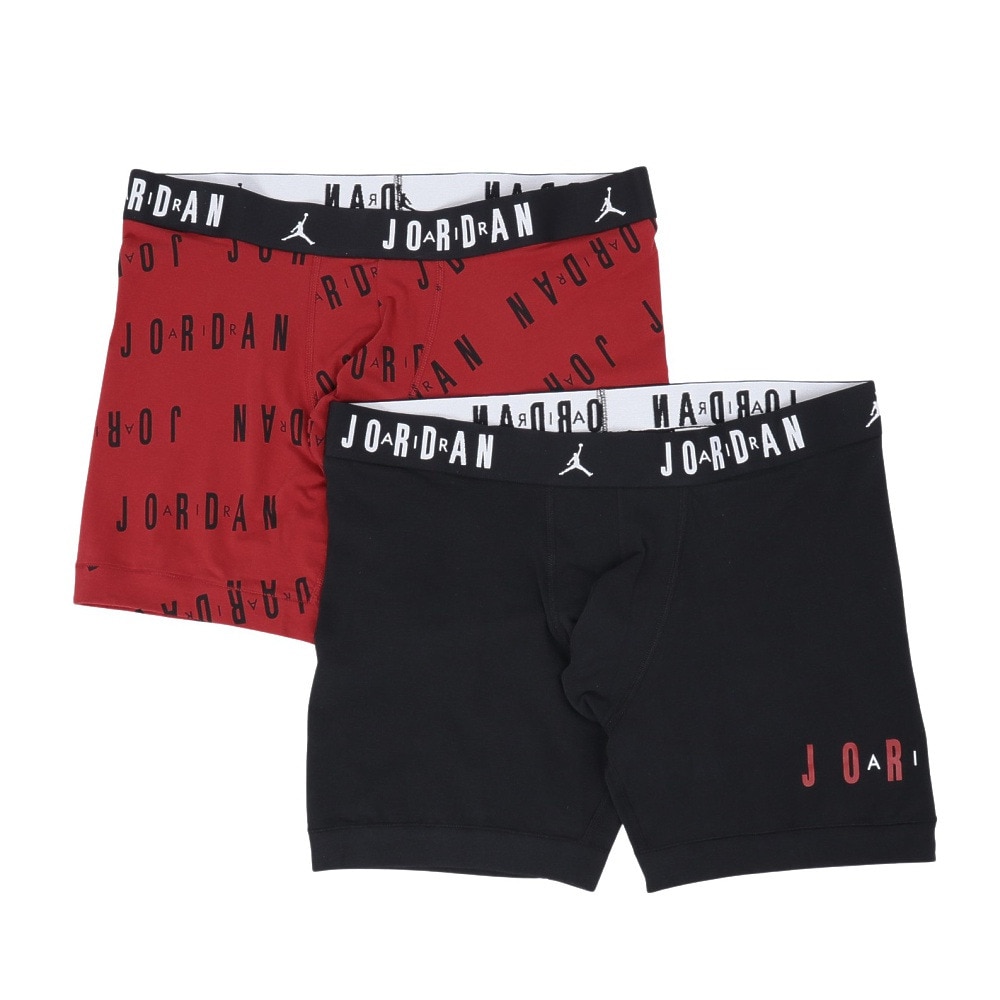 ジョーダン（JORDAN）（メンズ）アンダーウェア ドライフィット コットン エッセンシャル フライト ボクサーブリーフ 2枚組 JM0623-R78