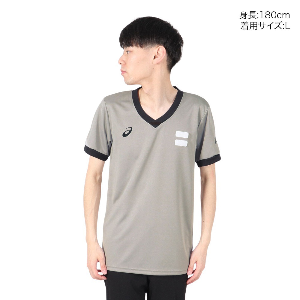 アシックス（ASICS）（メンズ、レディース）バスケットウェア レフリーシャツ 2063A421.021