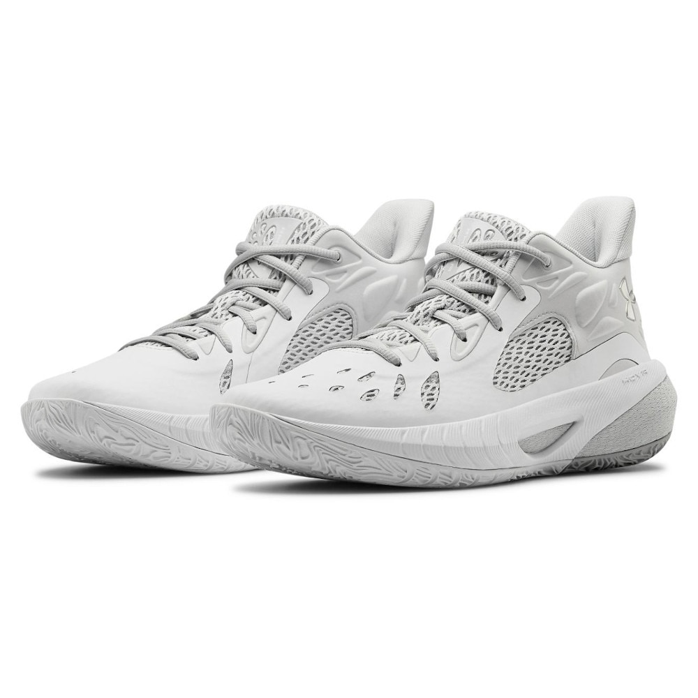  バスケットシューズ ホバー ハボック 3 3023088 WHT/HGY/MSV BK バッシュ 