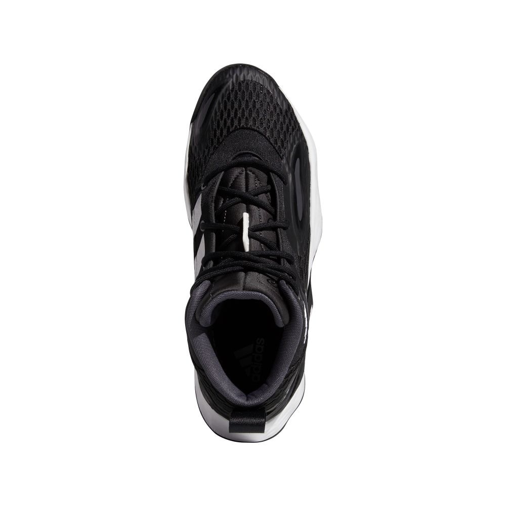 アディダス（adidas）（メンズ）バスケットシューズ バッシュ Exhibit A H67747 黒 ブラック
