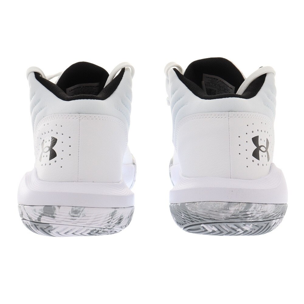 アンダーアーマー（UNDER ARMOUR）（メンズ）バスケットシューズ メンズ バッシュ 白 ホワイト UA ジェット 21 3025348 103★★★