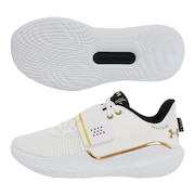 アンダーアーマー(UNDER ARMOUR)(メンズ)バスケットシューズ バッシュ フロー フューチャー X FLOW FUTR X 3024968 101 白 ホワイト