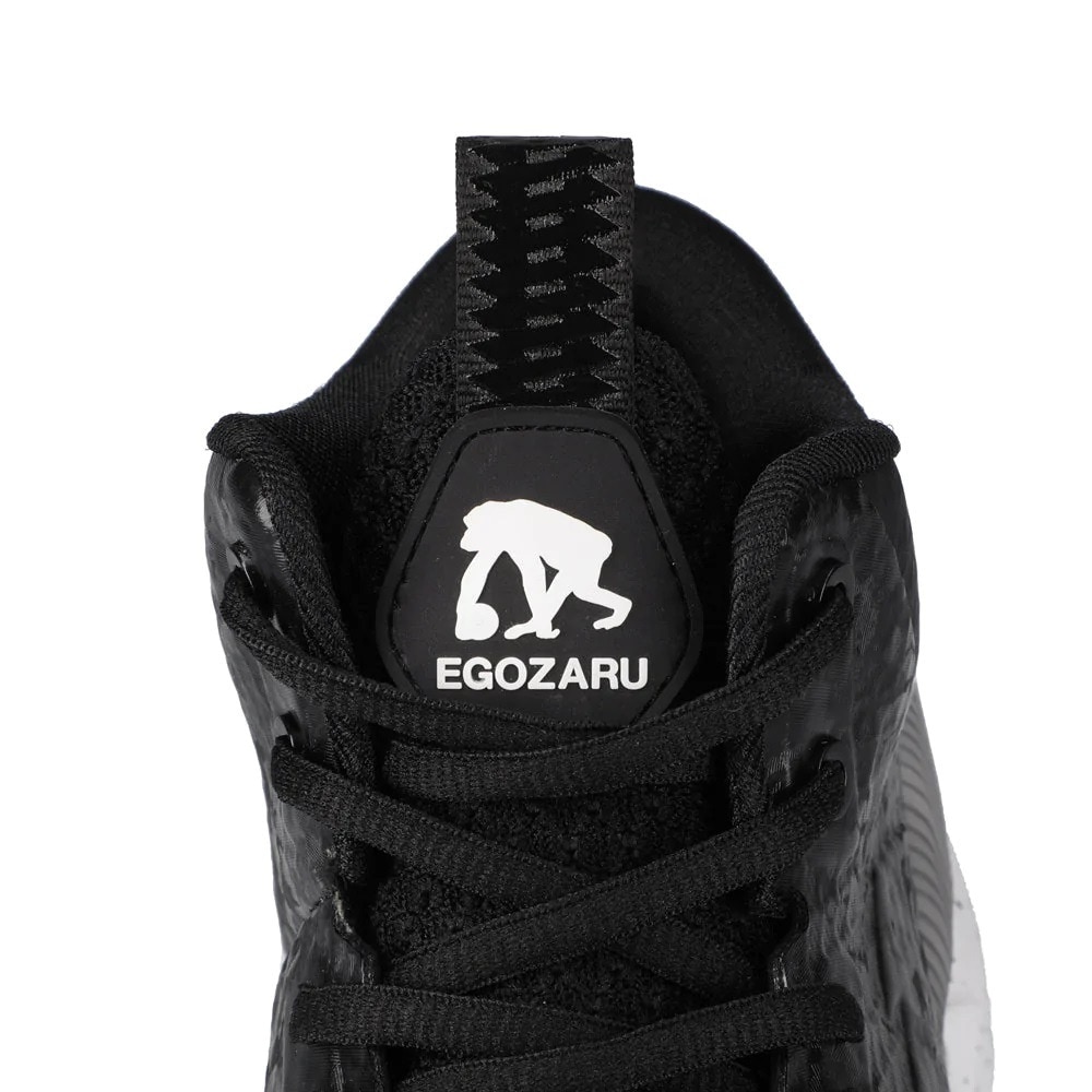 エゴザル（EGOZARU）（メンズ）バスケットシューズ バッシュ エゴアウェイクミッド EGO AWAKE MID OG BLACK EZAM31-901-012