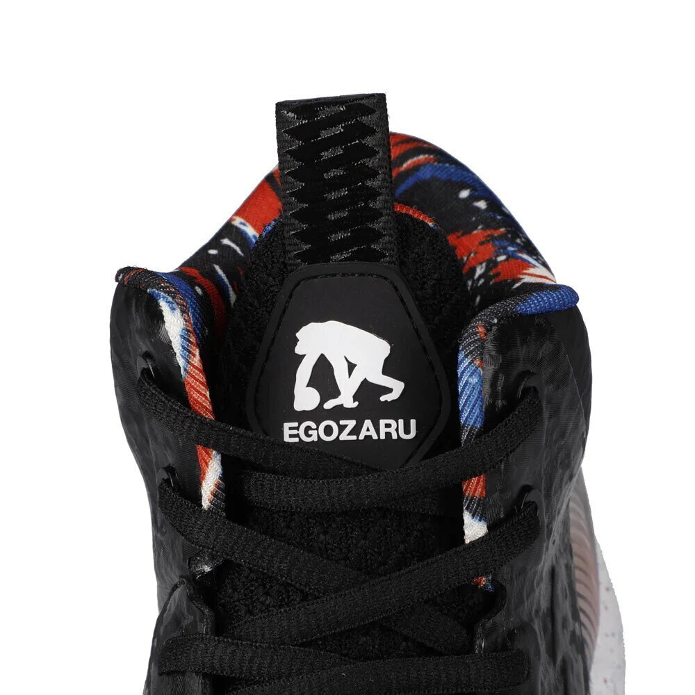 エゴザル（EGOZARU）（メンズ）バスケットシューズ バッシュ EGO AWAKE MID BLACK/CAMO EZAM31-909-012