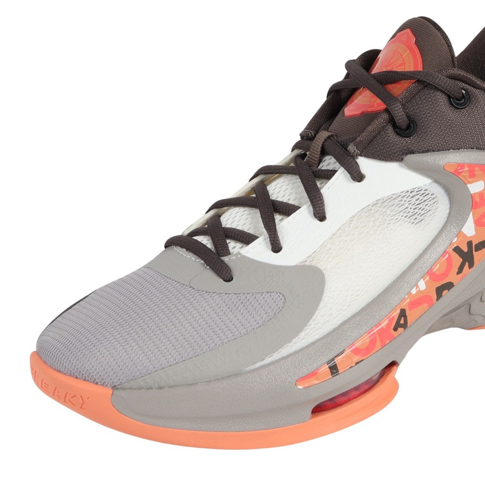 ナイキ（NIKE）（メンズ）バスケットシューズ バッシュ ヤニス ズーム フリーク 4 Letter Bros DJ6149-003★★★