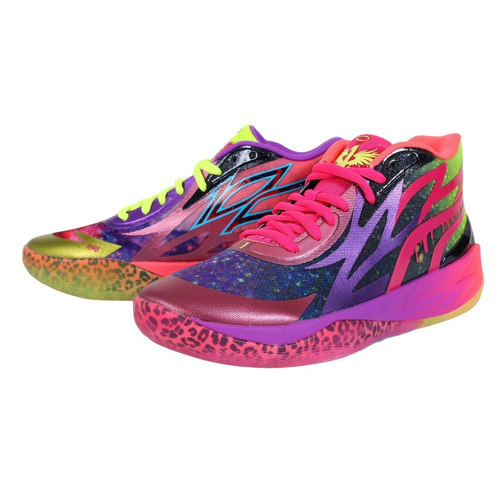 プーマ（PUMA）（メンズ）バスケットシューズ バッシュ MB.02 BE YOU 378283 01