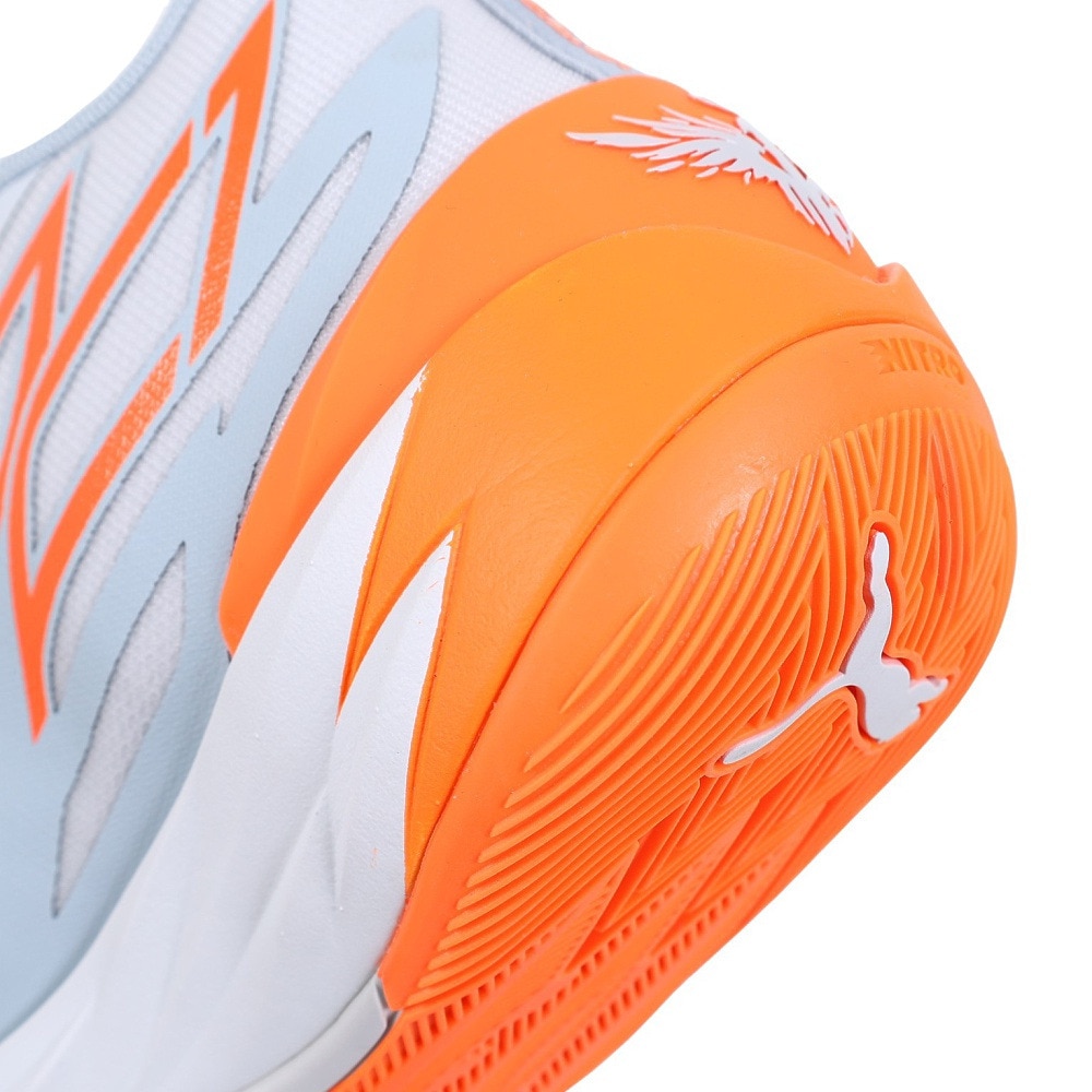 プーマ（PUMA）（メンズ）バスケットシューズ バッシュ MB.02 GORANGE 37828802 お一人様一点まで
