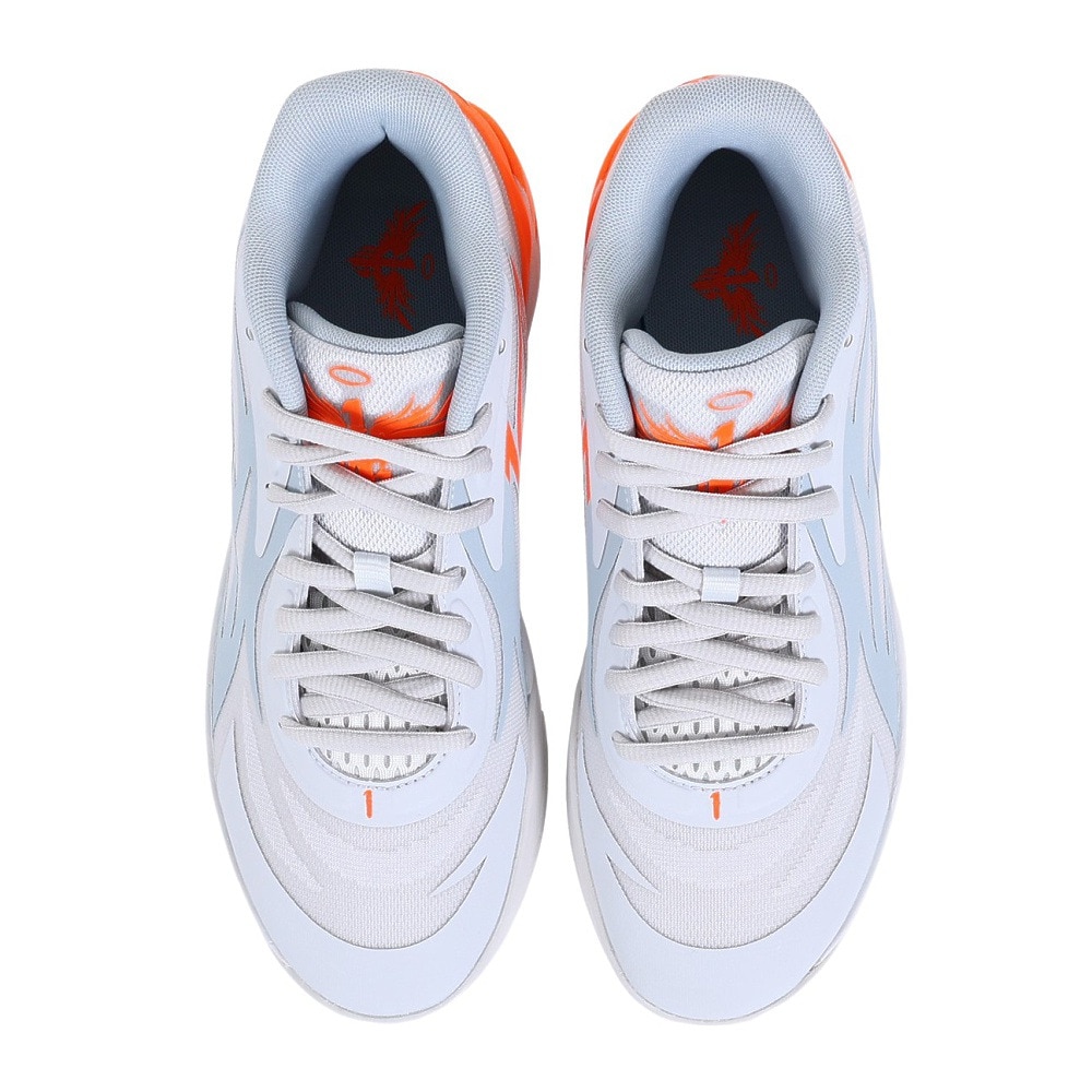 プーマ（PUMA）（メンズ）バスケットシューズ バッシュ MB.02 GORANGE 37828802 お一人様一点まで