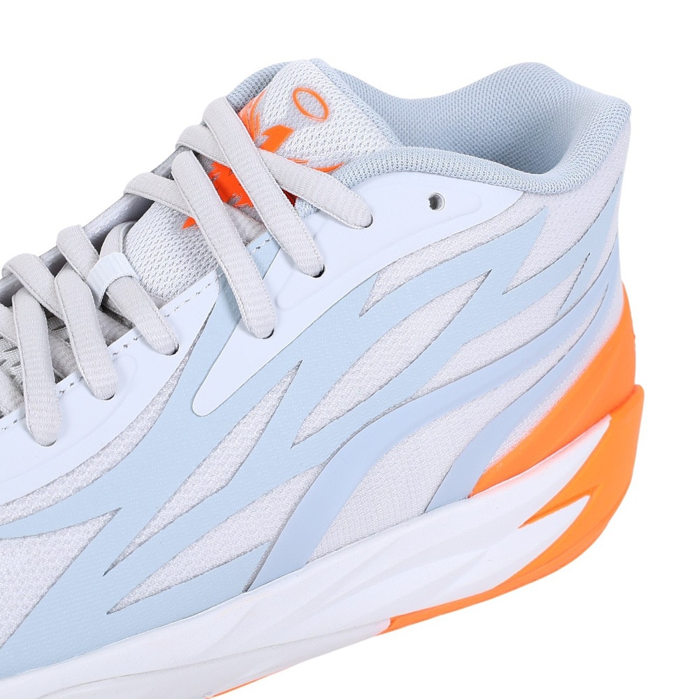 プーマ（PUMA）（メンズ）バスケットシューズ バッシュ MB.02 GORANGE 37828802 お一人様一点まで