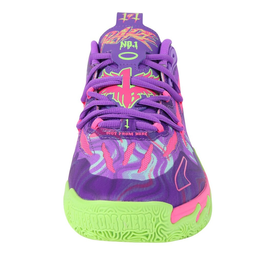 プーマ（PUMA）（メンズ）バスケットシューズ バッシュ MB.03 TOXIC 37891601 お一人様一点まで