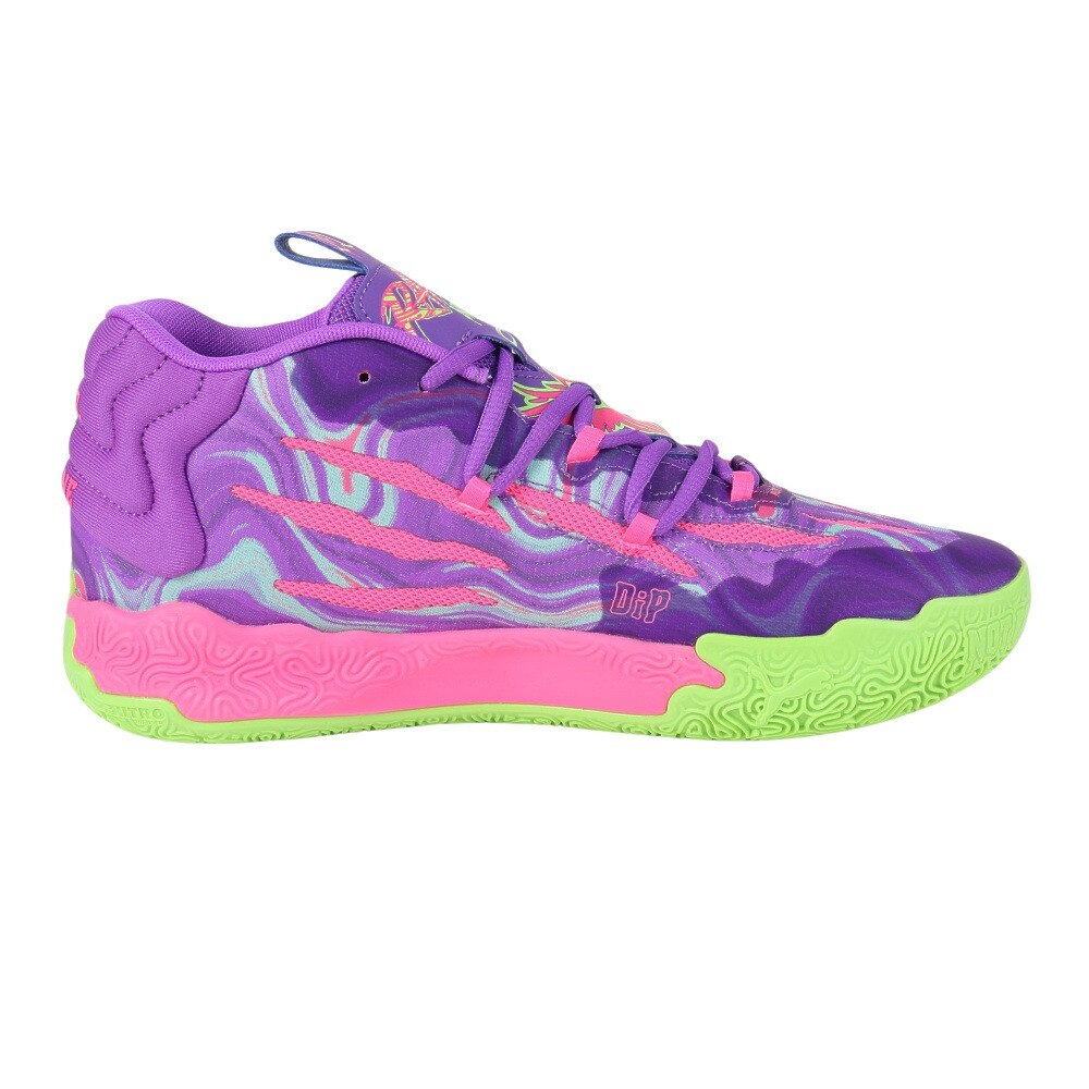プーマ（PUMA）（メンズ）バスケットシューズ バッシュ MB.03 TOXIC 37891601 お一人様一点まで