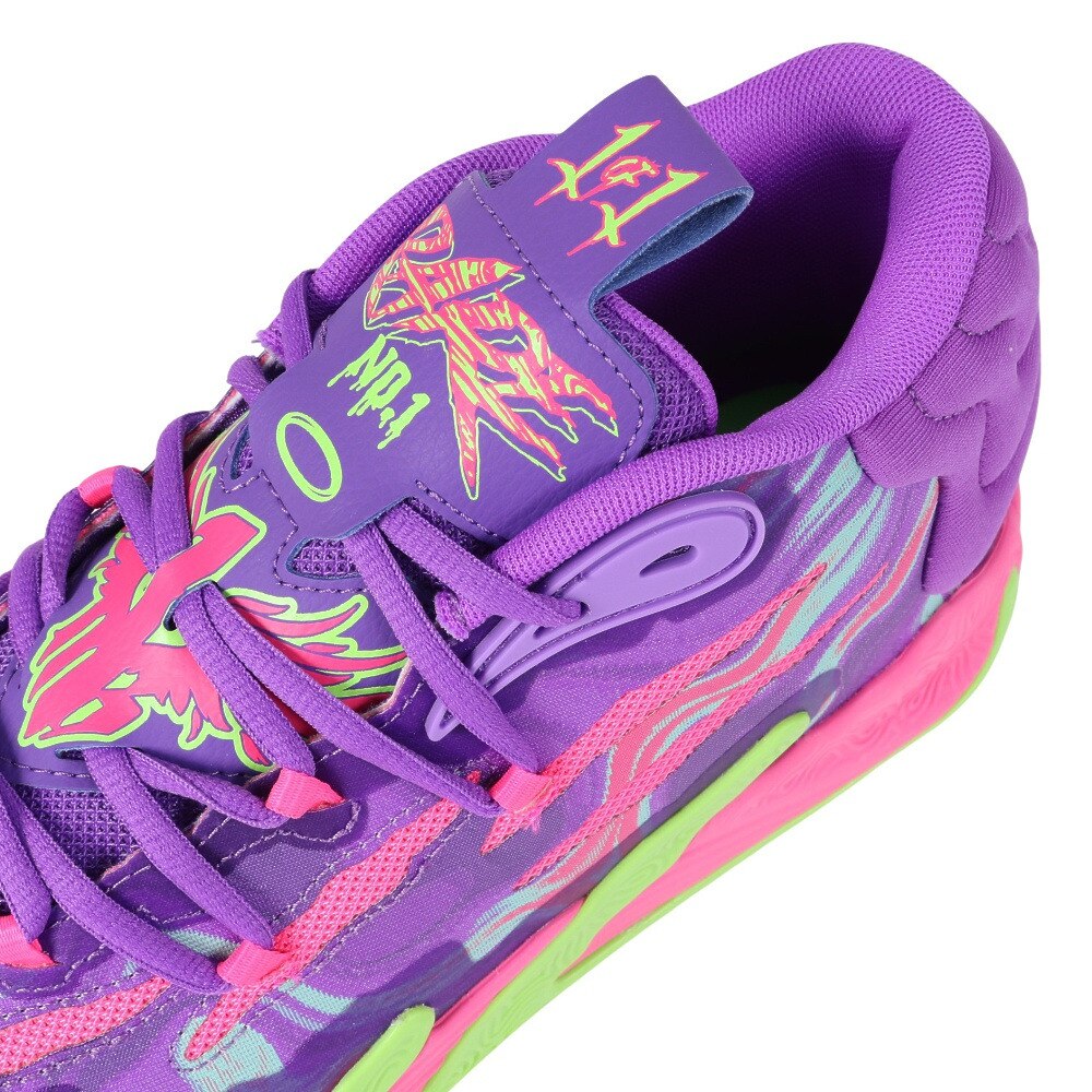 プーマ（PUMA）（メンズ）バスケットシューズ バッシュ MB.03 TOXIC 37891601 お一人様一点まで