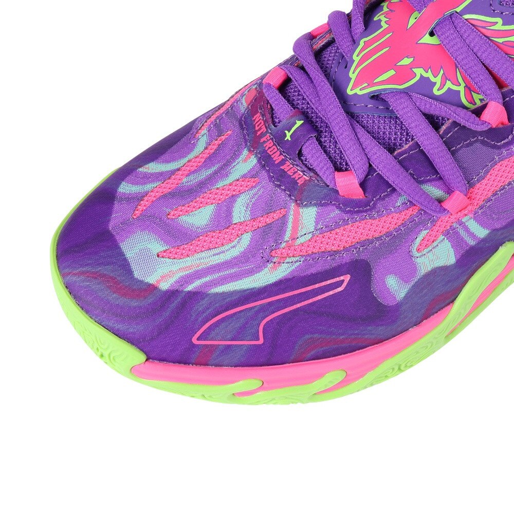 プーマ（PUMA）（メンズ）バスケットシューズ バッシュ MB.03 TOXIC 37891601 お一人様一点まで