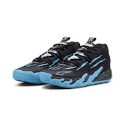 プーマ（PUMA）（メンズ）バスケットシューズ バッシュ MB.03 BLUE HIVE 37922101 お一人様一点まで