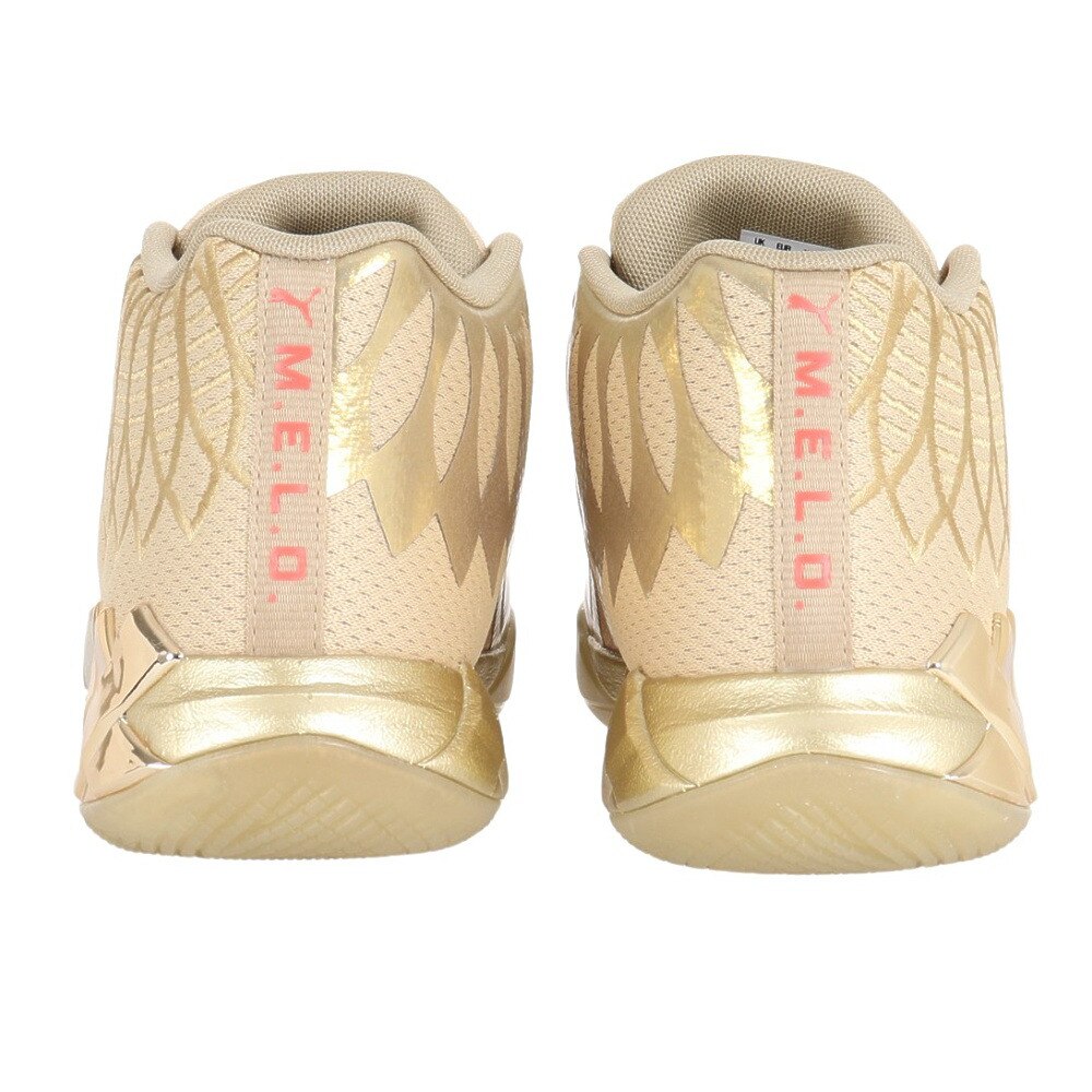 プーマ（PUMA）（メンズ）バスケットシューズ バッシュ MB.01 Golden Child 37922301 お一人様一点まで