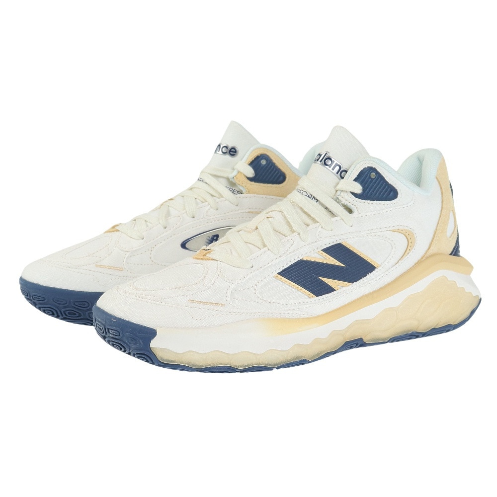 2022新作 ニューバランス シューズ メンズ バスケットボール New Balance TWO WXY v3 Basketball Shoes Navy White