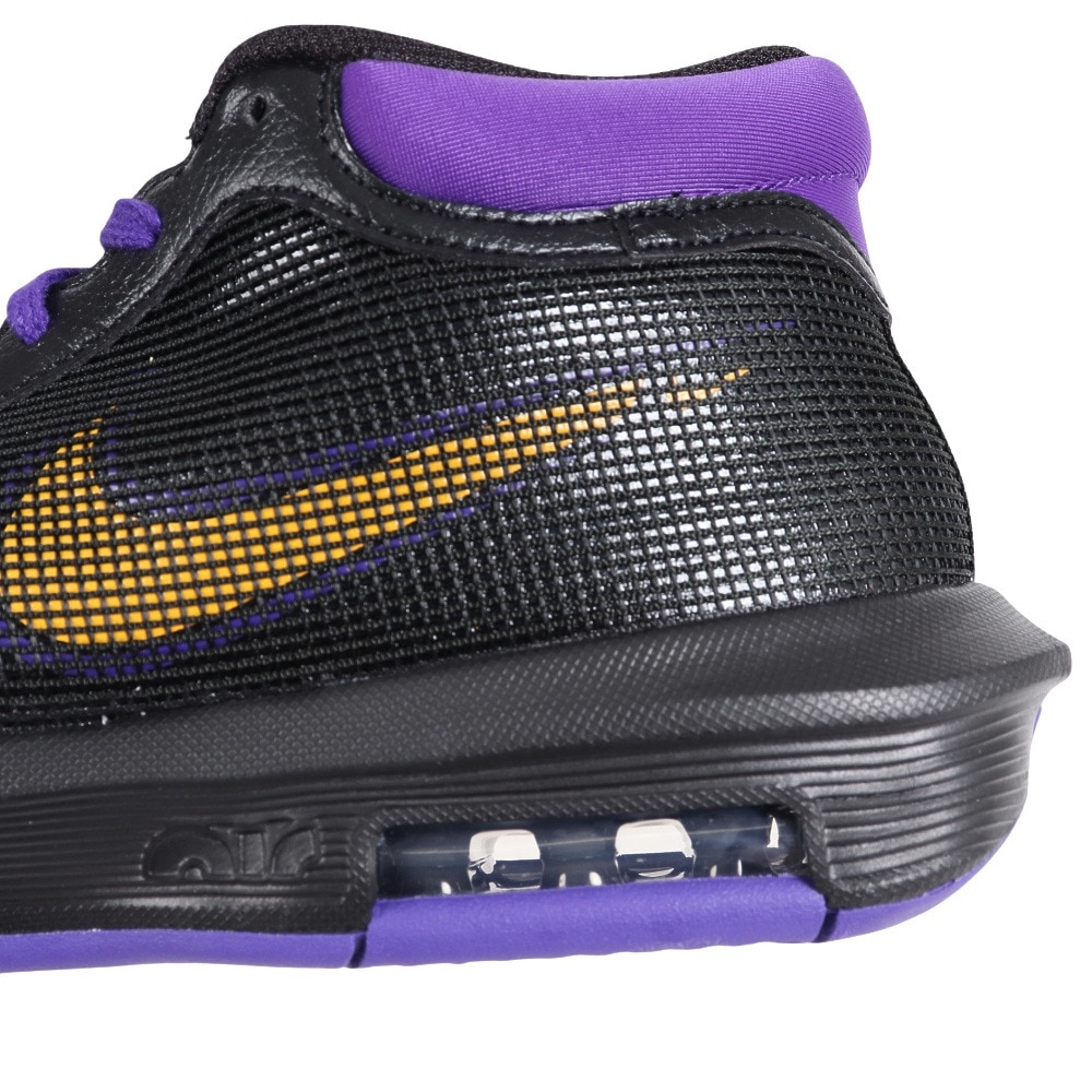 ナイキ（NIKE）（メンズ）バスケ シューズ バッシュ レブロン ウィットネス 8 EP 通気性 黒 FB2237-001