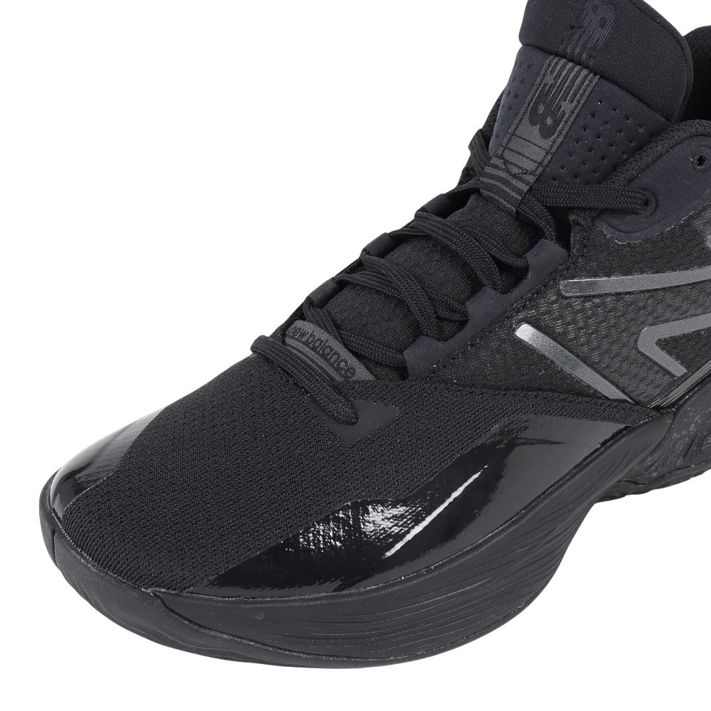ニューバランス（new balance）（メンズ）バスケ シューズ バッシュ BB2WYBK4 2E Two Wxy v4 トゥーウェイ ワイド 軽量 ミッドカット 黒