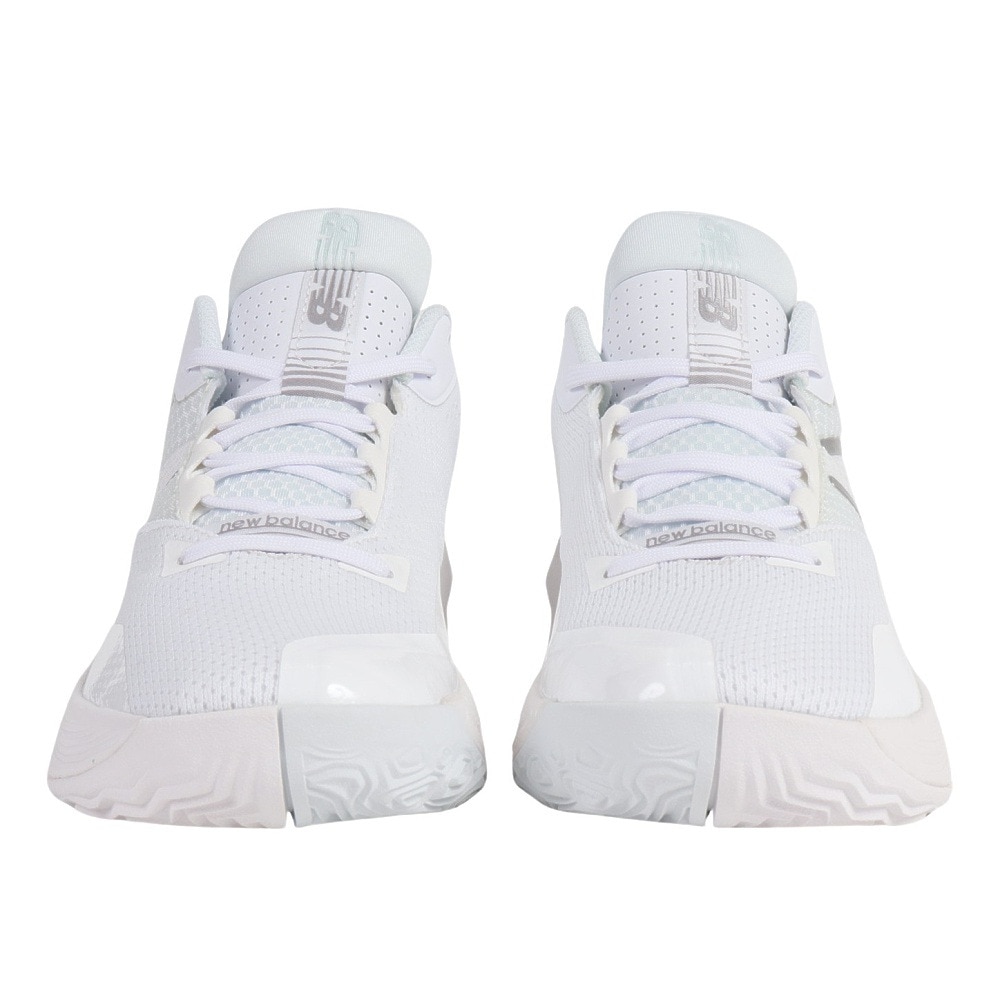 ニューバランス（new balance）（メンズ）バスケ シューズ バッシュ BB2WYWT4 2E Two Wxy v4 トゥーウェイ ワイド 軽量 ミッドカット 白