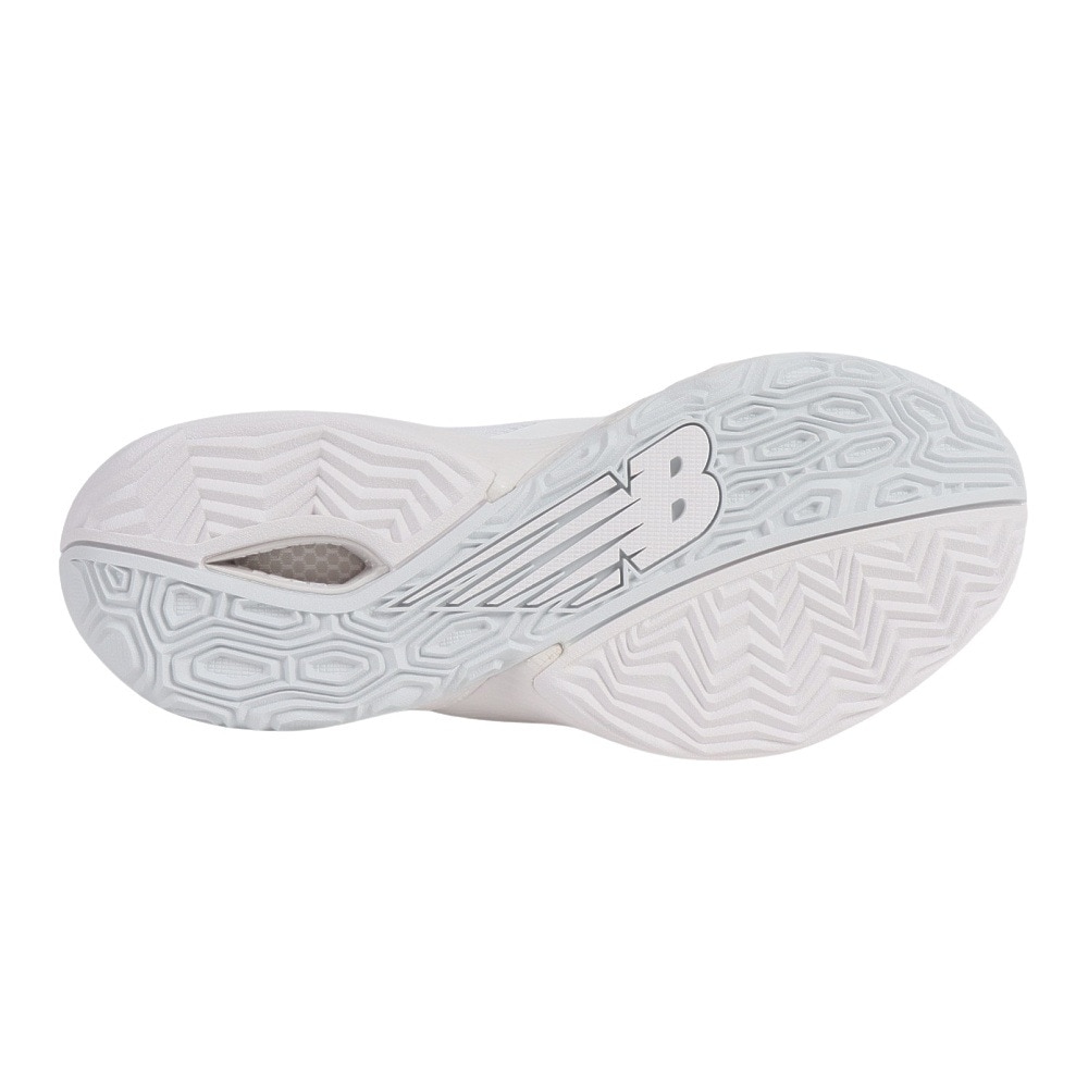 ニューバランス（new balance）（メンズ、レディース）バスケ シューズ バッシュ BB2WYWT4 D Two Wxy v4 トゥーウェイ 軽量 ミッドカット 白