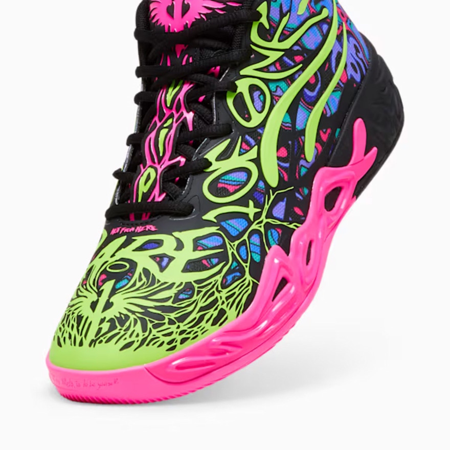 プーマ（PUMA）（メンズ）バスケットシューズ バッシュ シグネチャー MB.04 HEEM 31083701 ラメロ・ポール お一人様一点まで
